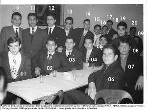 ECOLE DES APPRENTIS SNCFA D ORAN 1960 AU CERCLE DES APPRENTIS